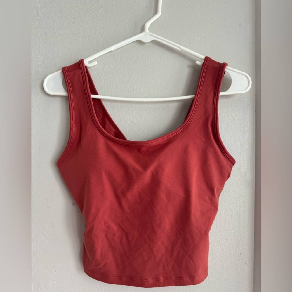 Halara Women’s Workout Top, Size S, Color Toasted Mauve.